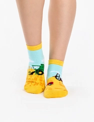 Veselé členkové ponožky Traktor