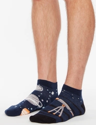 Veselé členkové ponožky Vesmír