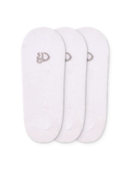 Trojbalení bavlněných ťapek Bílý Klasik