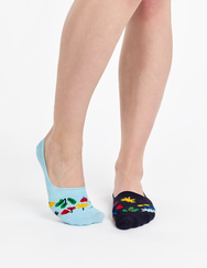 Весели невидими чорапи Акварелни цветя