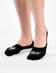 Chaussettes invisibles rigolotes Abeille heureuse Chaussettes invisibles rigolotes Abeille heureuse