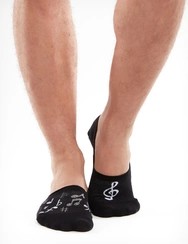 Chaussettes invisibles rigolotes Musique