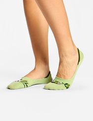 Весели невидими чорапи Панди и бамбук