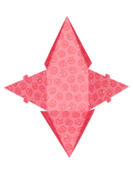 Пирамидална кутия за подарък Парти балони