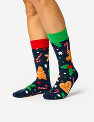 Calzini caldi Pan di zenzero e dolci