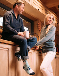 Calzini caldi Buonumore Pupazzo di neve allegro