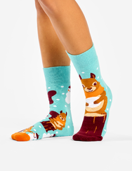 Calzini caldi Buonumore Scoiattolo in inverno