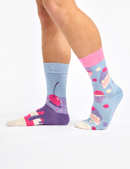 Весели бамбукови чорапи Черешов пай