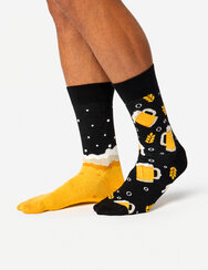 Vidám bambusz zokni Ízletes sör