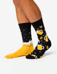 Veselé bambusové ponožky Chutné pivo