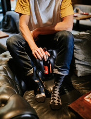 Весели бамбукови чорапи Бирено парти