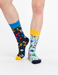 Весели чорапи Акварелни цветя