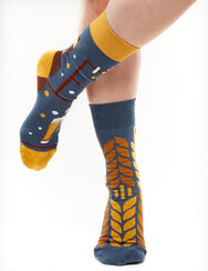 Chaussettes rigolotes L'heure d'une bière Chaussettes rigolotes L'heure d'une bière