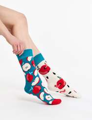 Vidám zokni Piros alma