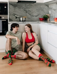 Veselé ponožky Čili papričky