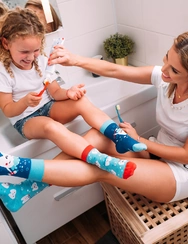 Chaussettes rigolotes Dents propres