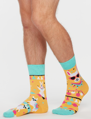 Vidám zokni Vagány láma