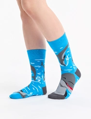 Chaussettes rigolotes Dauphins