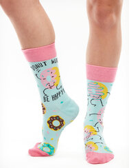 Vidám zokni Fánkok