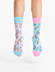 Regular Socks Rainbow Unicorn