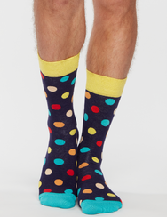 Vidám zokni Színes pöttyök