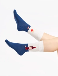 Veselé ponožky Fľaša vína