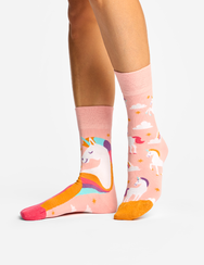 Весели чорапи Еднорог в облаците