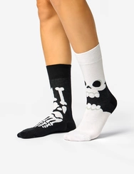 Veselé ponožky Lebka