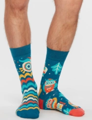 Veselé ponožky Moudrá sova