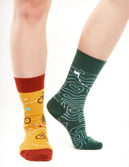 Vidám zokni Az útvonalon