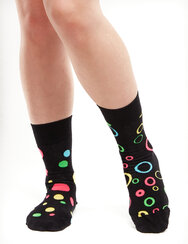 Весели чорапи Неонови точки