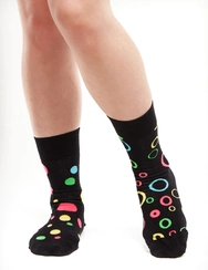 Весели чорапи Неонови точки
