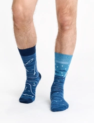 Veselé ponožky Noční rybář