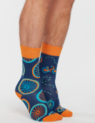 Calzini Buonumore Bicicletta arancione