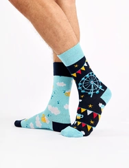 Veselé ponožky Pivá a kolotoče