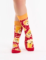 Chaussettes rigolotes Bière et mouton