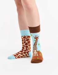Vidám zokni Aranyos zsiráf