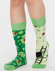 Calzini Buonumore Quadrifoglio portafortuna