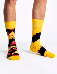 Veselé ponožky Sýrová pizza