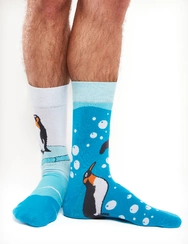 Chaussettes rigolotes Manchots