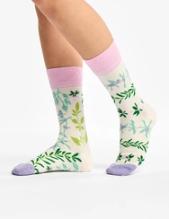 Chaussettes rigolotes Herbes de jardin