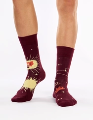 Veselé ponožky Znamení Lev