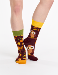 Весели чорапи Любопитна сова