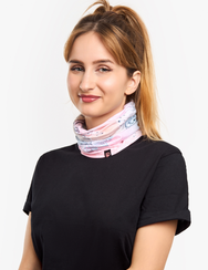 Весел шал-яка Пастелна мандала