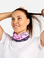 Veselý nákrčník Tmavofialový moment