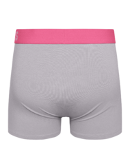 Szürke-rózsaszín férfi bokszeralsó