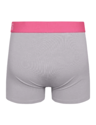 Boxer gris et rose pour hommes Boxer gris et rose pour hommes