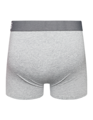 Sötétszürke melírozott férfi bokszeralsó