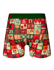 Vidám férfi bokszeralsó Adventi naptár