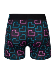 Veselé pánske boxerky Pixelové srdiečka 